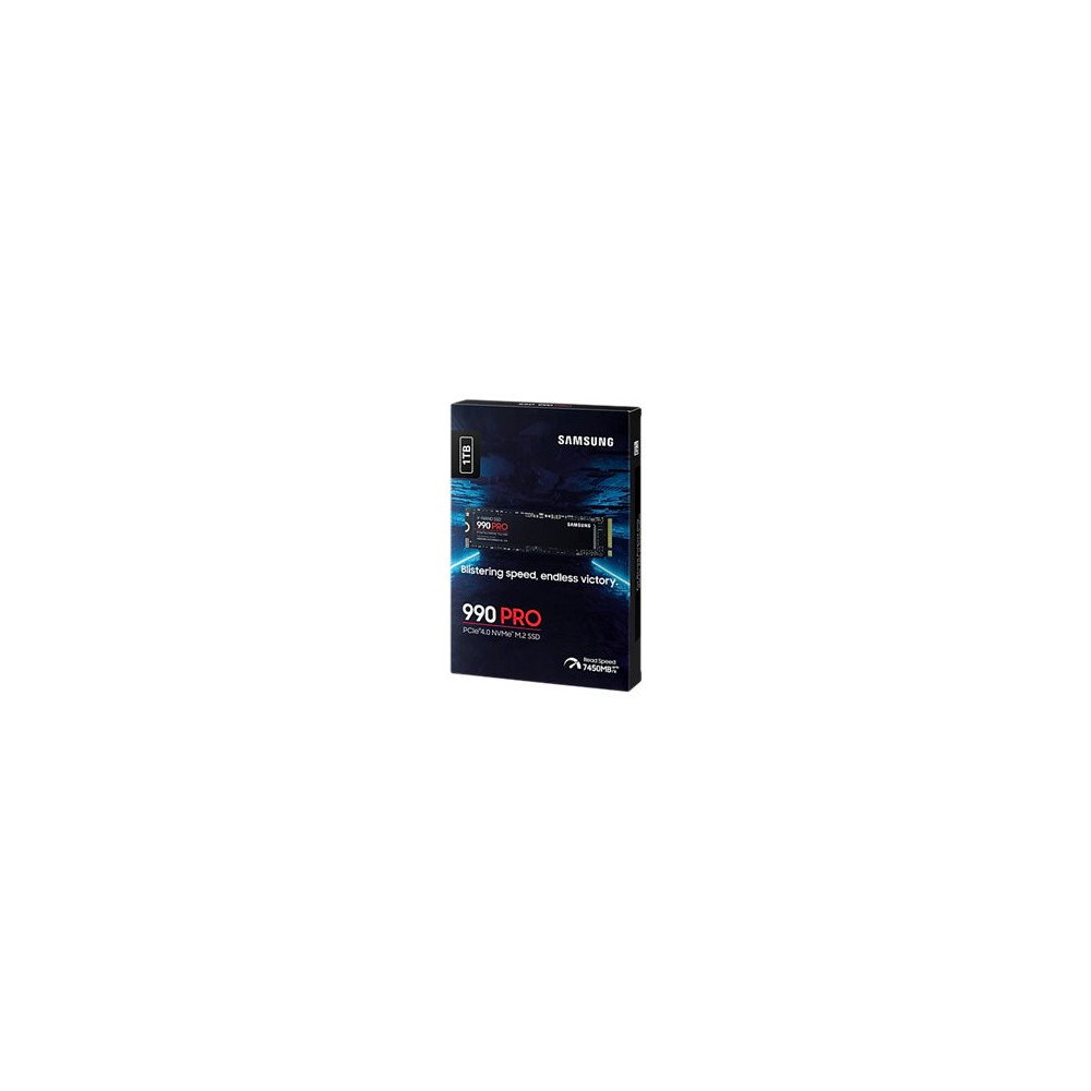 Produktbild för Samsung 990 PRO MZ-V9P1T0BW - SSD - 1 TB - PCIe 4.0 x4 (NVMe)