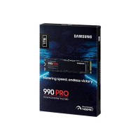 Produktbild för Samsung 990 PRO MZ-V9P1T0BW - SSD - 1 TB - PCIe 4.0 x4 (NVMe)