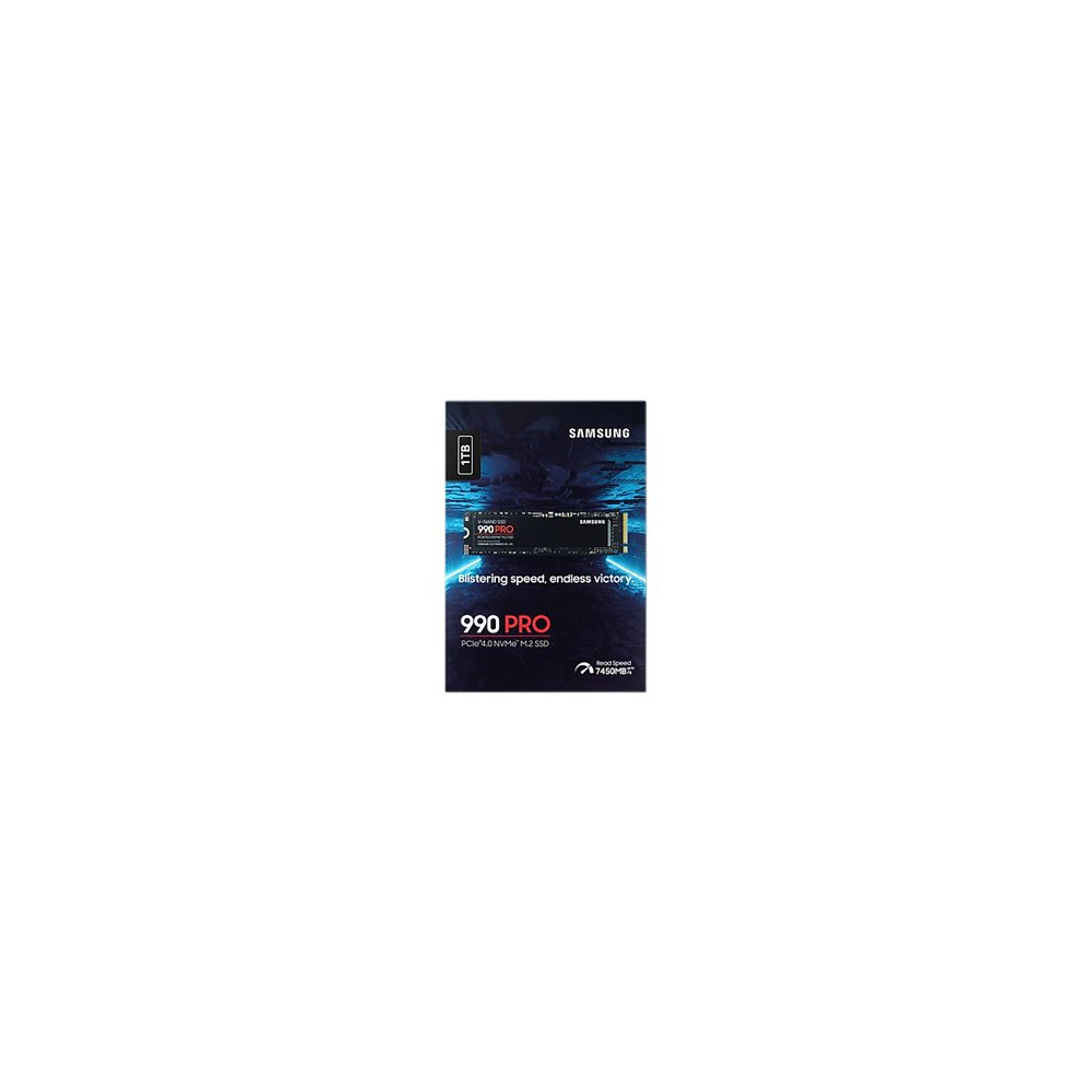 Produktbild för Samsung 990 PRO MZ-V9P1T0BW - SSD - 1 TB - PCIe 4.0 x4 (NVMe)