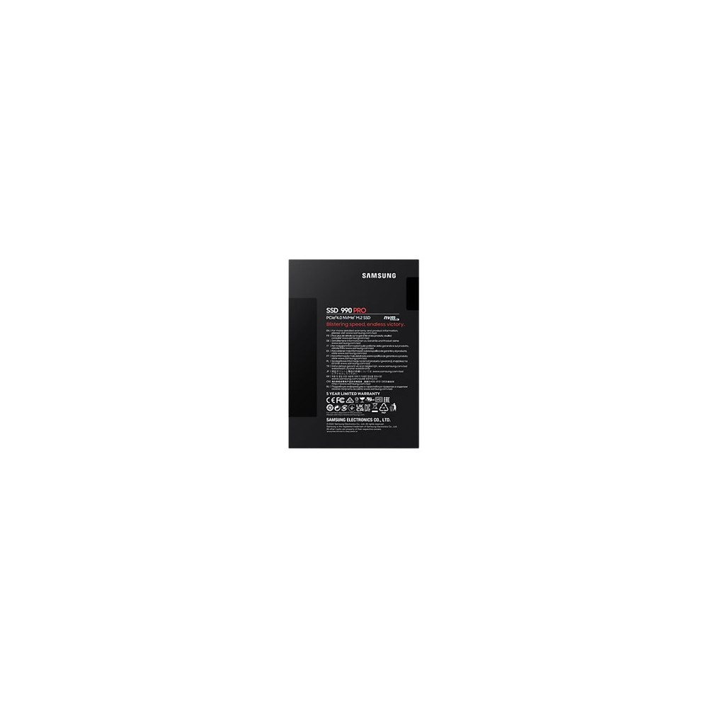 Produktbild för Samsung 990 PRO MZ-V9P1T0BW - SSD - 1 TB - PCIe 4.0 x4 (NVMe)
