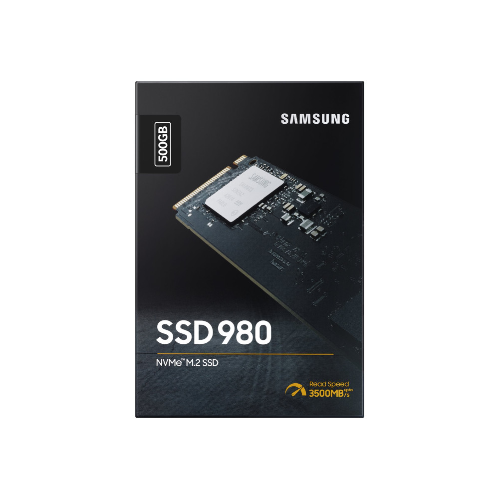 Produktbild för Samsung 980 MZ-V8V500BW - SSD - 500 GB - PCIe 3.0 x4 (NVMe)