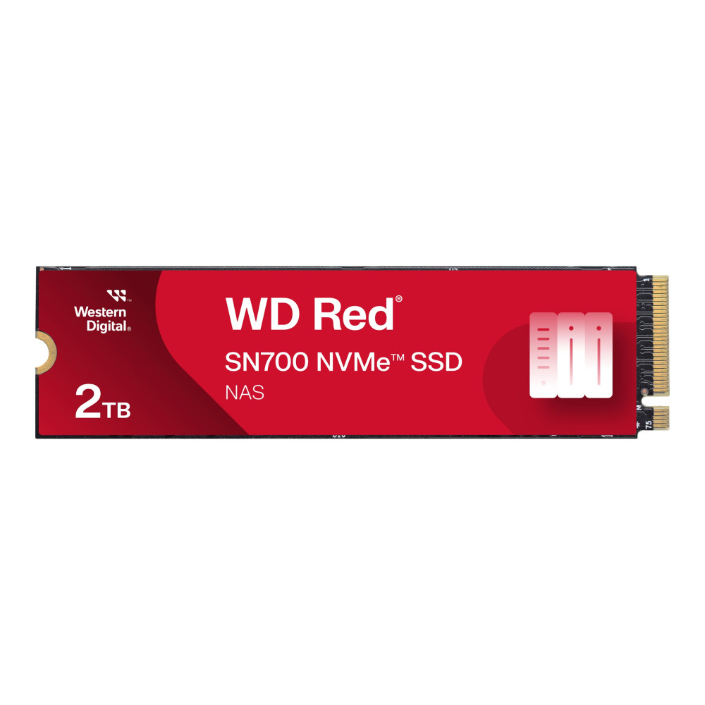 Produktbild för WD Red SN700 WDS200T1R0C - SSD - 2 TB - PCIe 3.0 x4 (NVMe)