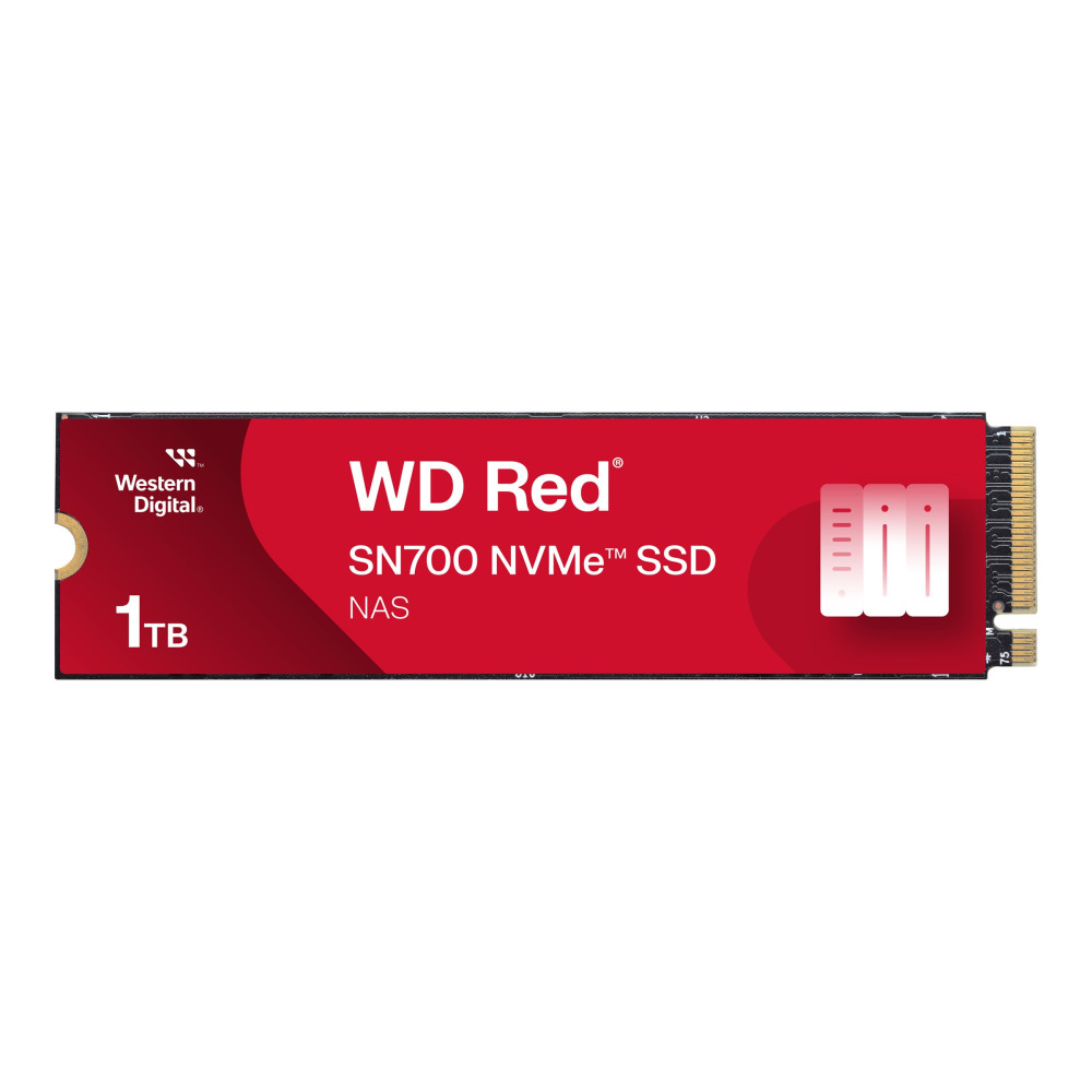Produktbild för WD Red SN700 WDS100T1R0C - SSD - 1 TB - PCIe 3.0 x4 (NVMe)