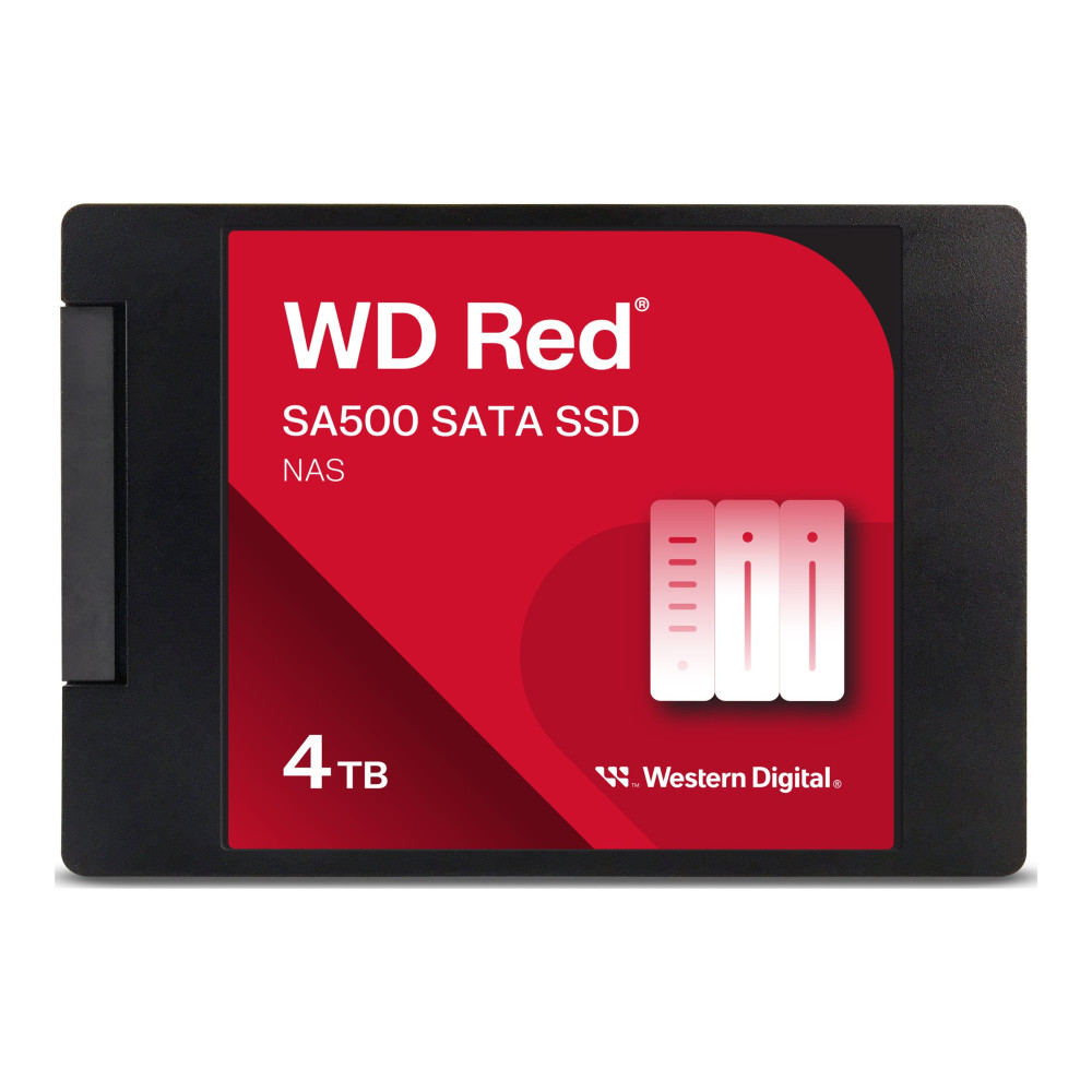 Produktbild för WD Red SA500 WDS400T2R0A - SSD - 4 TB - SATA 6Gb/s