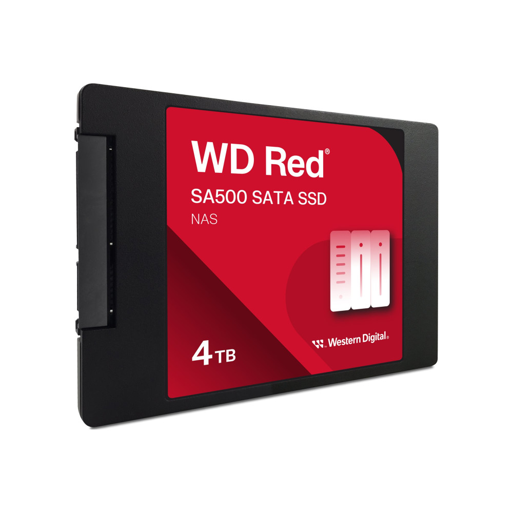 Produktbild för WD Red SA500 WDS400T2R0A - SSD - 4 TB - SATA 6Gb/s