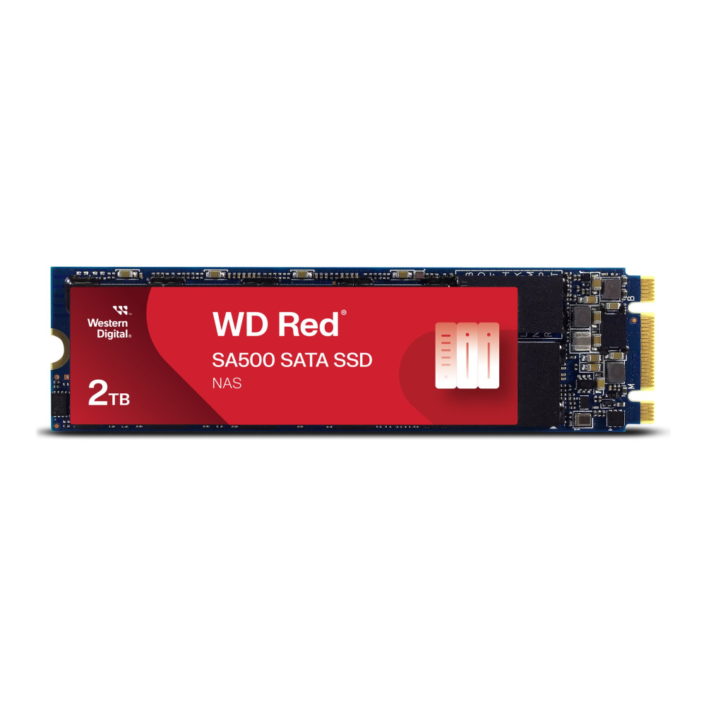 Produktbild för WD Red SA500 WDS200T1R0B - SSD - 2 TB - SATA 6Gb/s