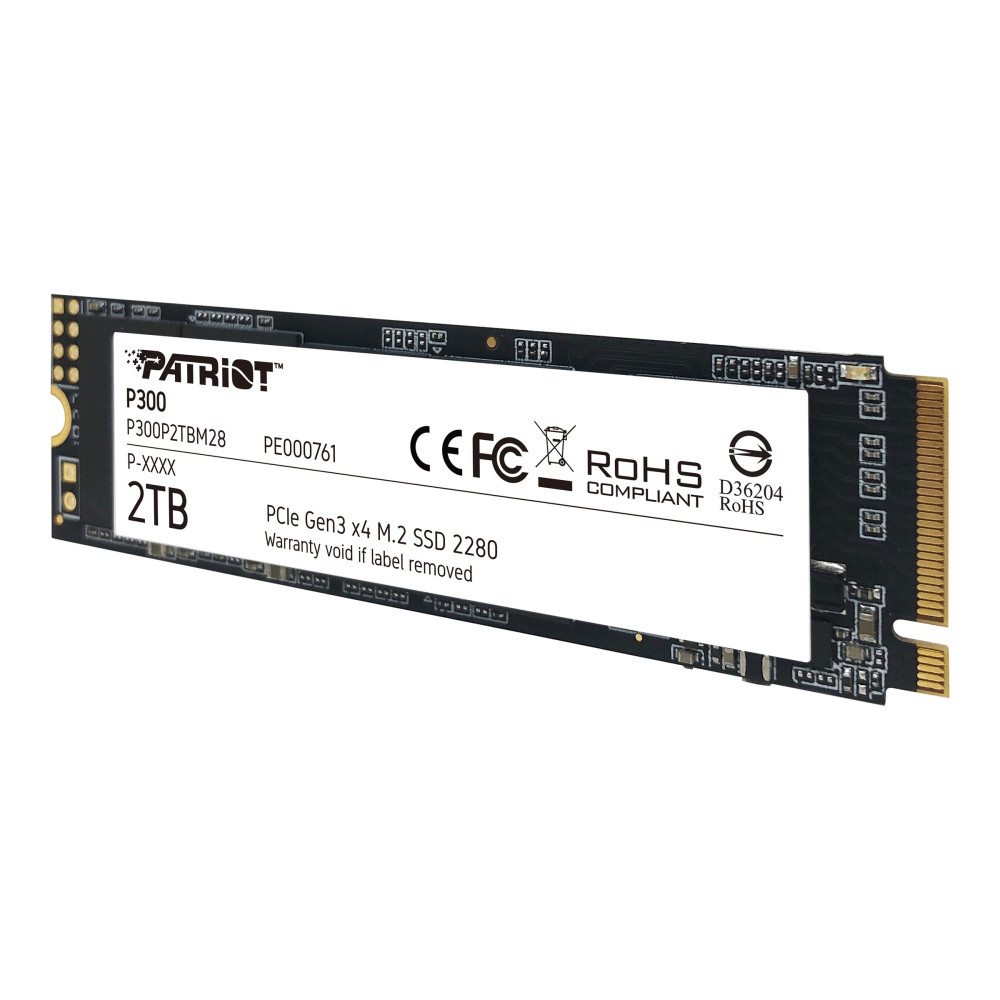 Produktbild för Patriot P300 - SSD - 2 TB - PCIe 3.0 x4 (NVMe)
