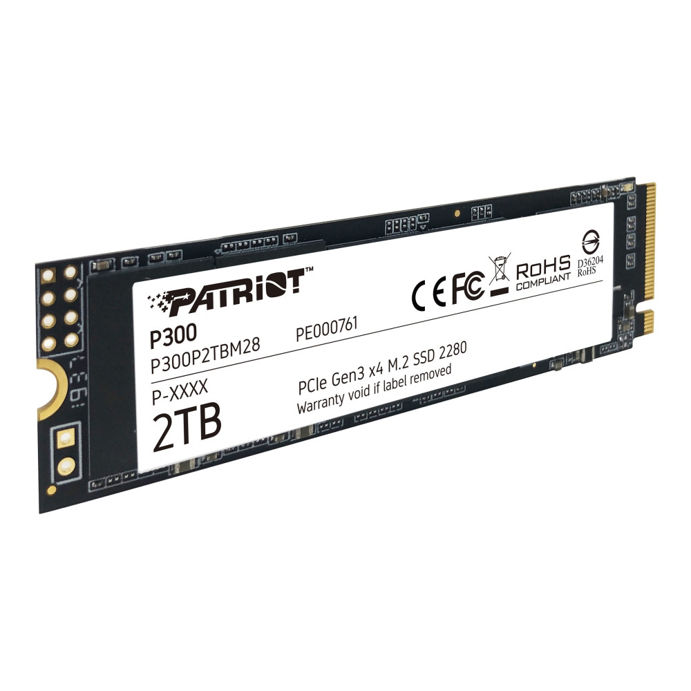 Produktbild för Patriot P300 - SSD - 2 TB - PCIe 3.0 x4 (NVMe)
