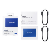 Produktbild för Samsung T7 MU-PC2T0H - SSD - 2 TB - USB 3.2 Gen 2