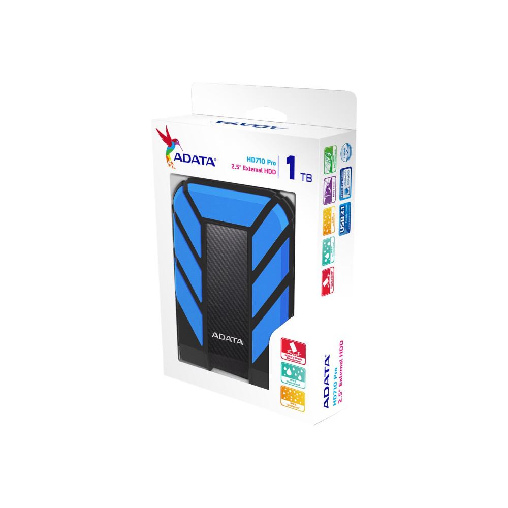 Produktbild för ADATA HD710P - hårddisk - 1 TB - USB 3.1