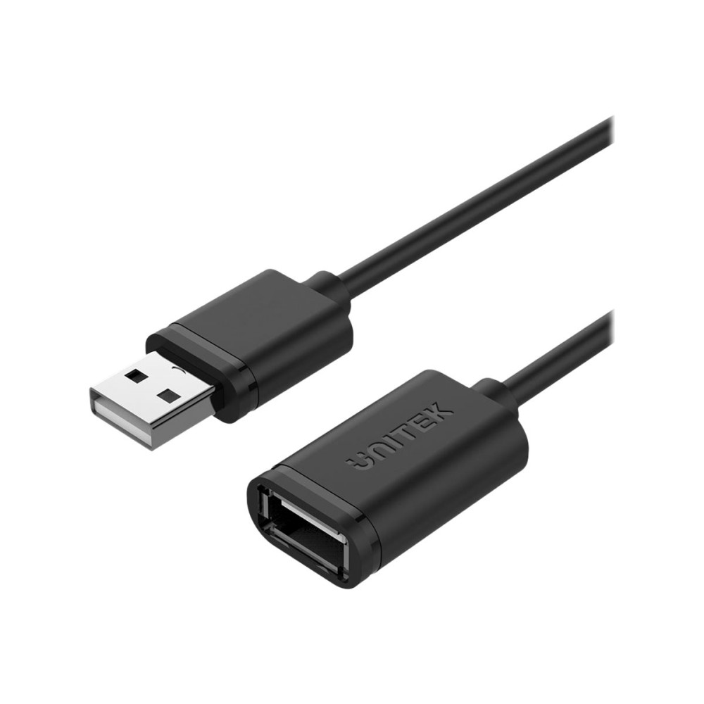 Produktbild för Unitek Y-C450GBK - USB-förlängningskabel - USB till USB - 2 m