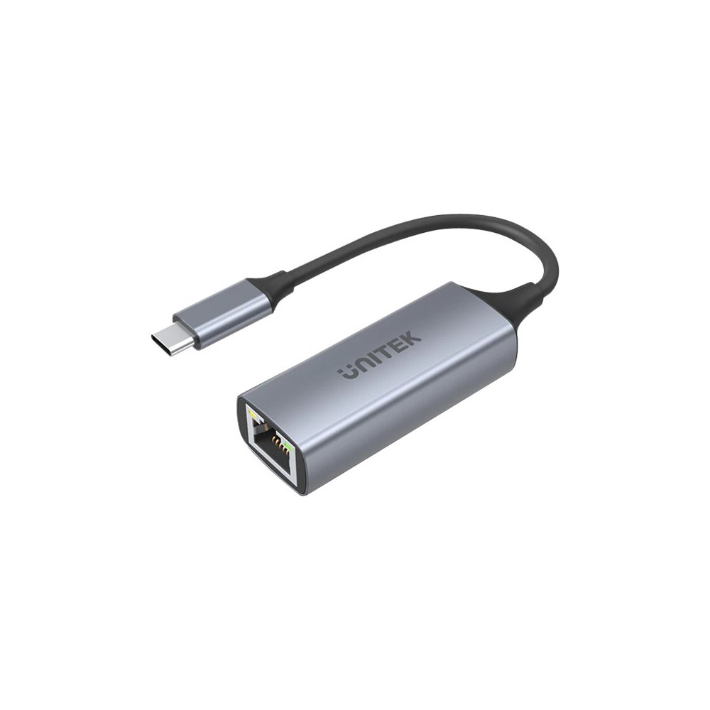 Produktbild för Unitek U1312A - nätverksadapter - USB-C 3.1 Gen 1 - Gigabit Ethernet x 1