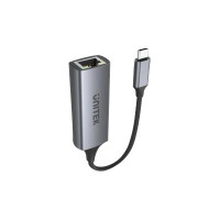Produktbild för Unitek U1312A - nätverksadapter - USB-C 3.1 Gen 1 - Gigabit Ethernet x 1
