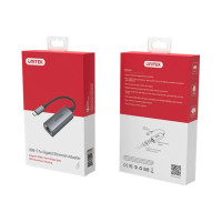 Produktbild för Unitek U1312A - nätverksadapter - USB-C 3.1 Gen 1 - Gigabit Ethernet x 1