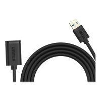 Produktbild för Unitek Y-C457GBK - USB-förlängningskabel - USB typ A till USB typ A - 1 m