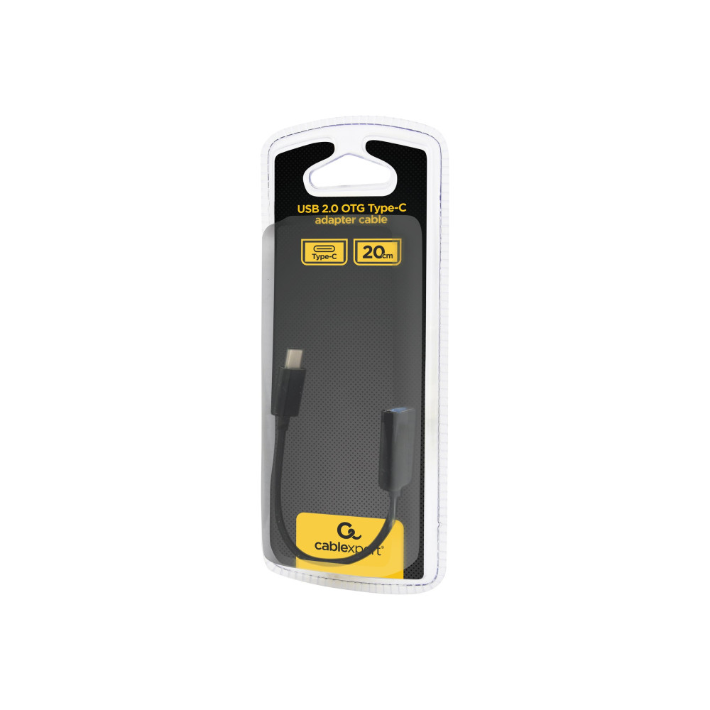 Produktbild för Cablexpert - USB typ C-adapter - USB-C till USB - 20 cm