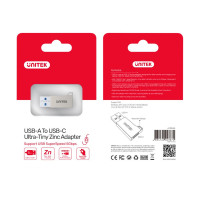 Produktbild för Unitek - USB typ C-adapter - USB typ A till USB-C