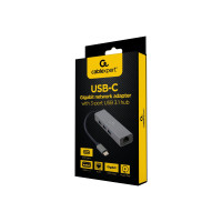 Produktbild för Cablexpert A-CMU3-LAN-01 - hubb - 3 portar