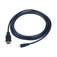 Produktbild för Gembird CC-HDMI4-1M - HDMI-kabel med Ethernet - 1 m