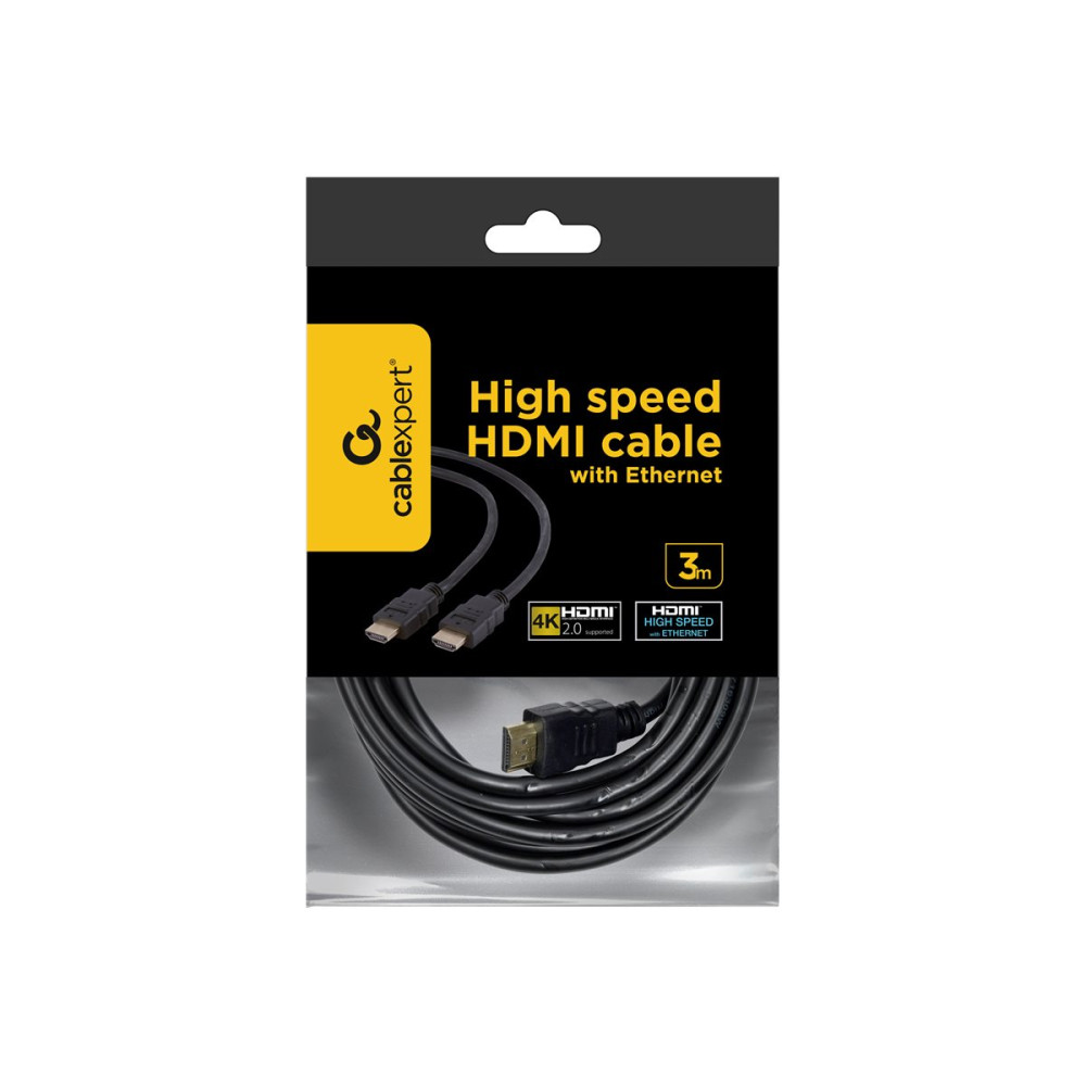 Produktbild för Gembird HDMI-kabel med Ethernet - 4.5 m
