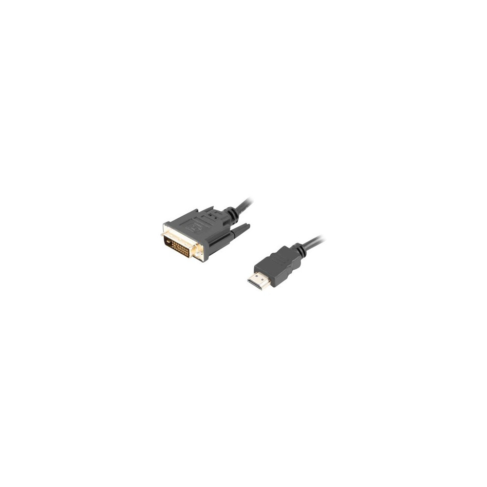 Produktbild för Lanberg adapterkabel - HDMI / DVI - 1.8 m