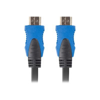 Produktbild för Lanberg HDMI-kabel med Ethernet - 1 m