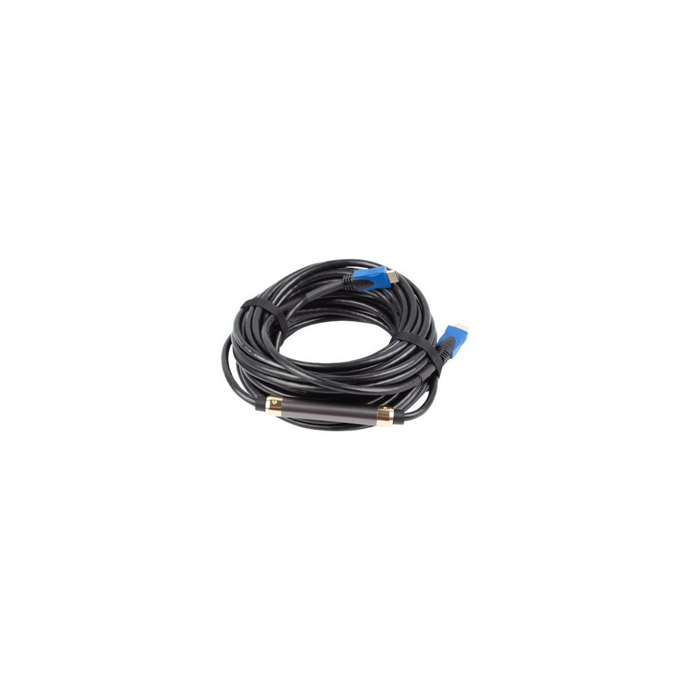 Produktbild för Lanberg HDMI-kabel med Ethernet - 15 m
