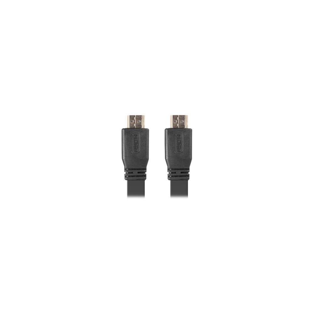Produktbild för Lanberg HDMI-kabel med Ethernet - 5 m