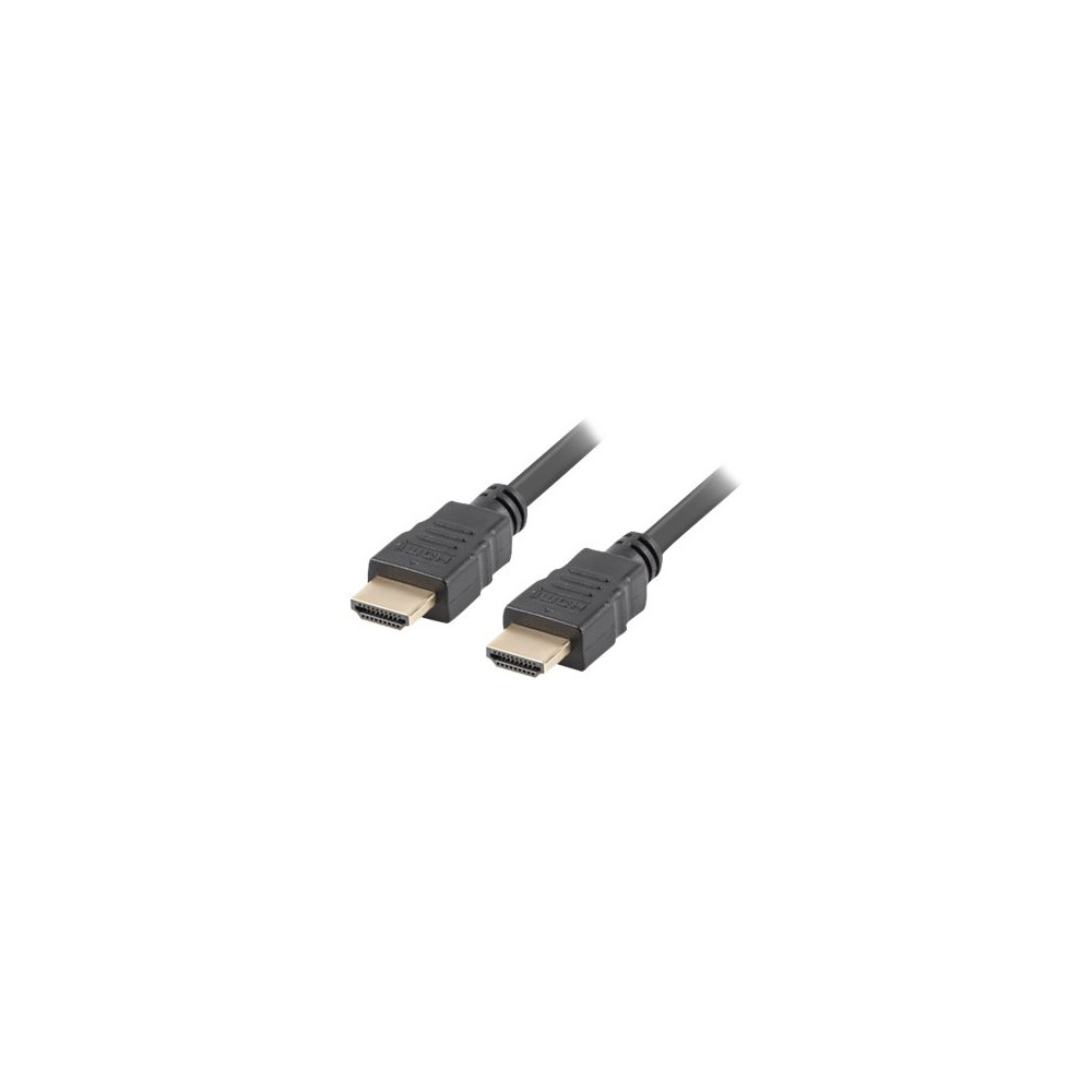 Produktbild för Lanberg HDMI-kabel med Ethernet - 3 m