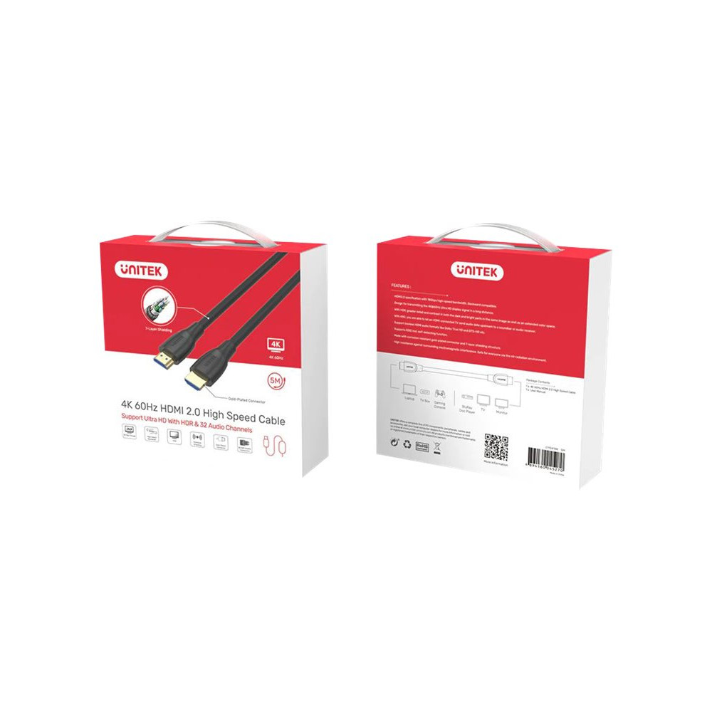 Produktbild för Unitek HDMI-kabel - 10 m