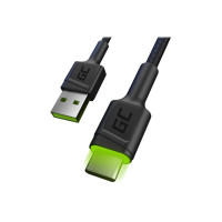 Produktbild för Green Cell GC Ray - USB typ C-kabel - USB-C till USB - 1.2 m