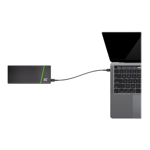 Green Cell Green Cell PowerStream - USB typ C-kabel - USB-C till USB-C - 1.2 m