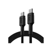 Produktbild för Green Cell PowerStream - USB typ C-kabel - USB-C till USB-C - 1.2 m