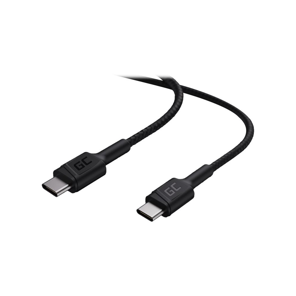 Produktbild för Green Cell PowerStream - USB typ C-kabel - USB-C till USB-C - 1.2 m