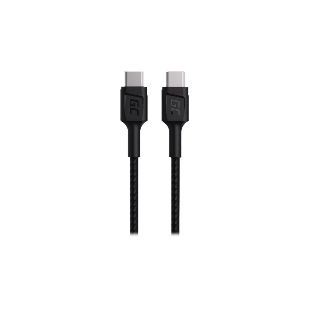 Produktbild för Green Cell PowerStream - USB typ C-kabel - USB-C till USB-C - 1.2 m