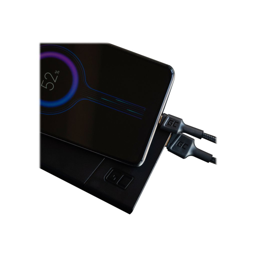 Produktbild för Green Cell GC PowerStream - USB-kabel - USB till mikro-USB typ B - 30 cm