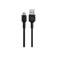 Produktbild för Green Cell GC PowerStream - USB-kabel - USB till mikro-USB typ B - 30 cm