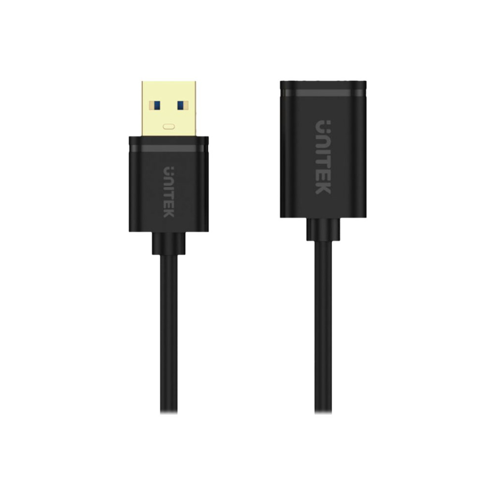 Produktbild för Unitek Y-C456GBK - USB-förlängningskabel - USB typ A till USB typ A - 50 cm