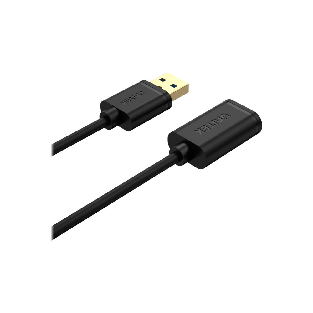 Produktbild för Unitek Y-C456GBK - USB-förlängningskabel - USB typ A till USB typ A - 50 cm