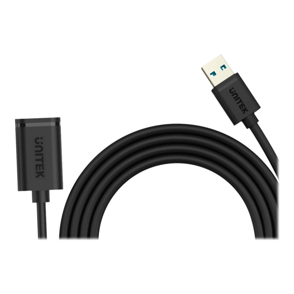 Produktbild för Unitek Y-C456GBK - USB-förlängningskabel - USB typ A till USB typ A - 50 cm