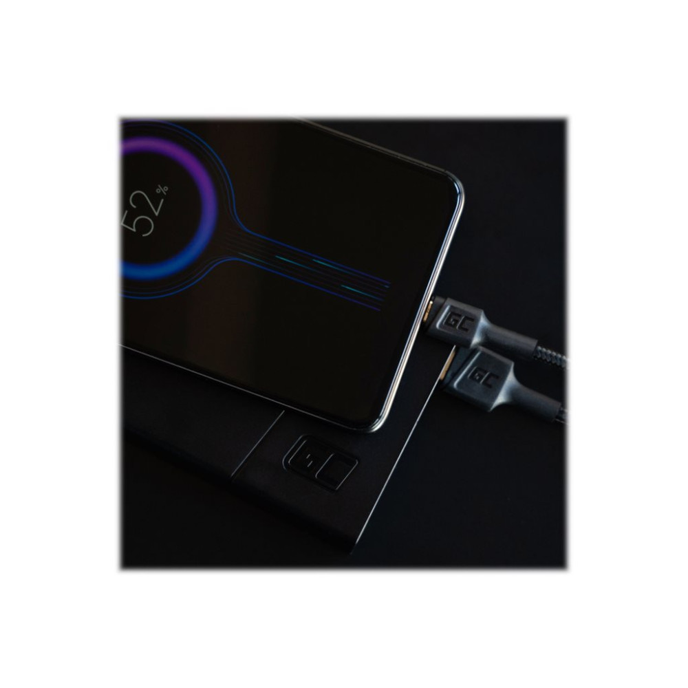 Produktbild för Green Cell GC PowerStream - USB-kabel - USB till mikro-USB typ B - 1.2 m