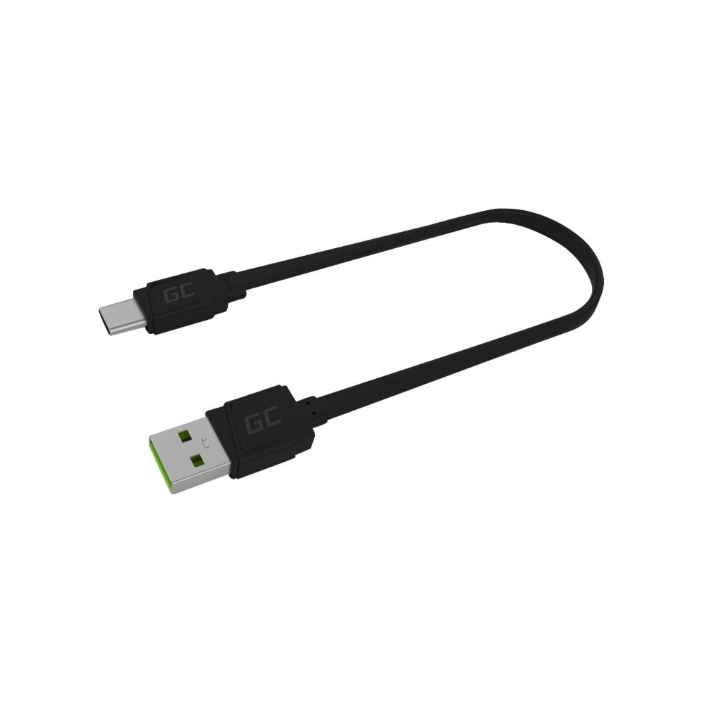 Produktbild för Green Cell GCmatte - USB typ C-kabel - USB-C till USB - 25 cm