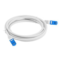 Produktbild för Lanberg patch-kabel - 3 m - grå, RAL 7035