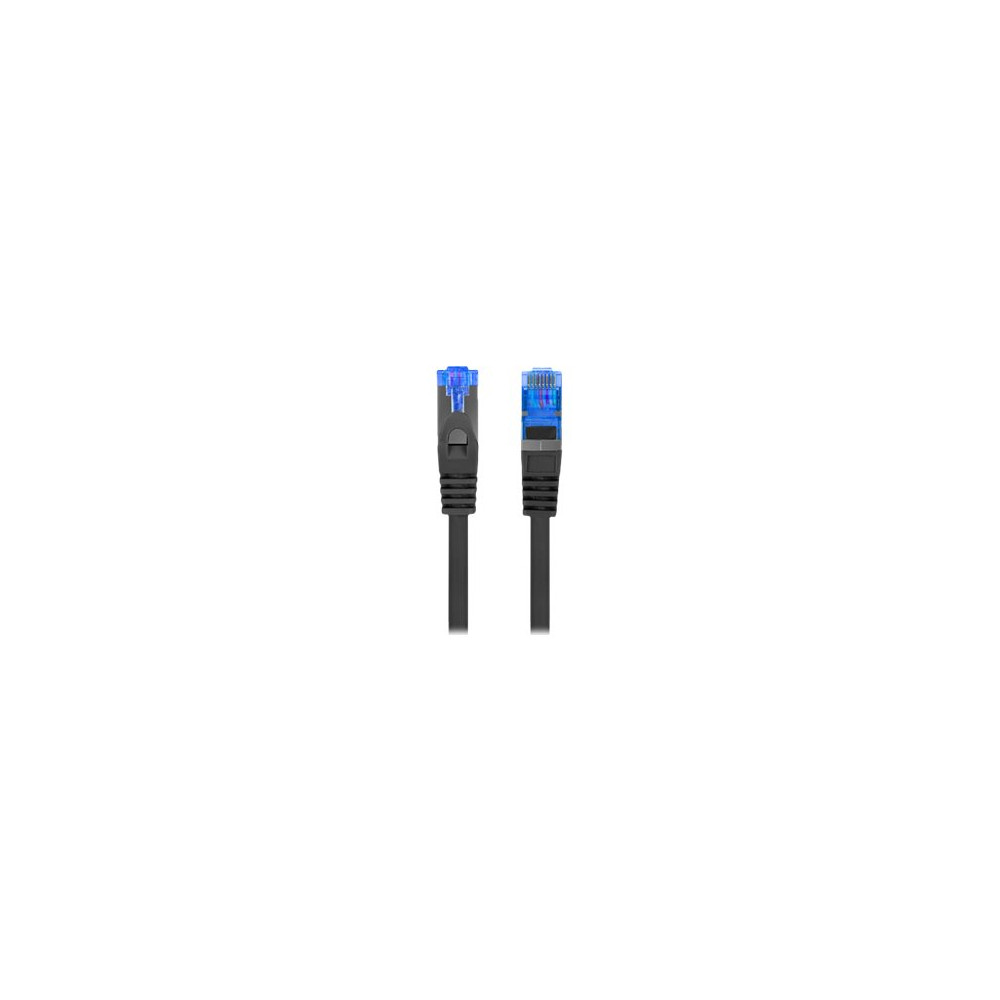 Produktbild för Lanberg patch-kabel - 3 m - svart, RAL 9004