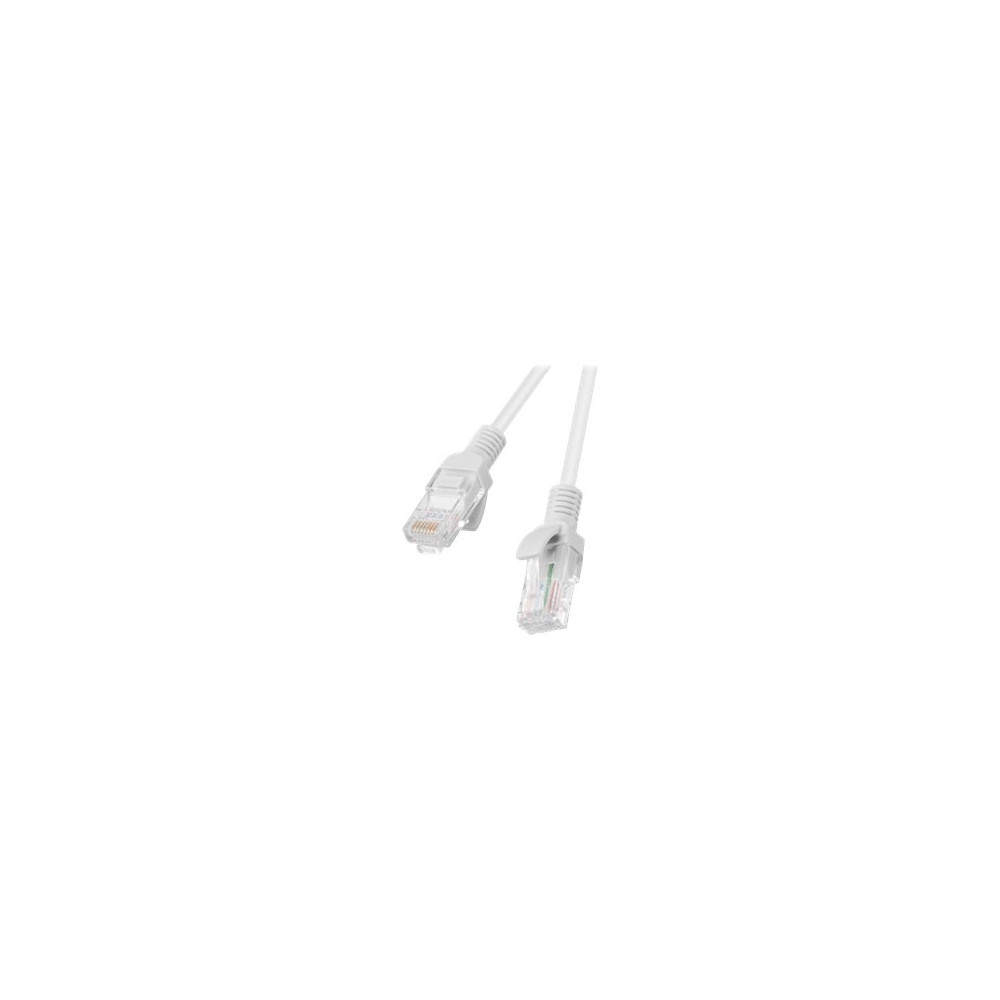 Produktbild för Lanberg patch-kabel - 20 m - grå, RAL 7035