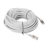 Produktbild för Lanberg patch-kabel - 20 m - grå, RAL 7035