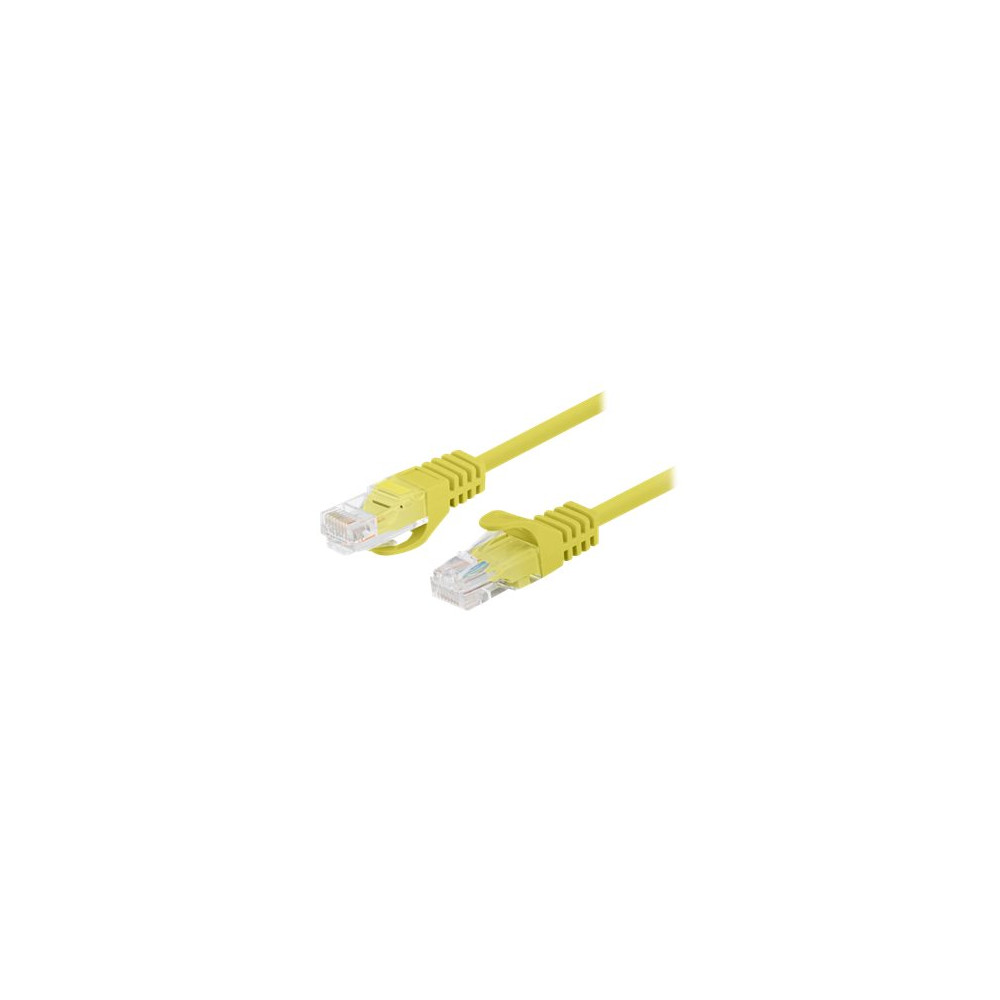 Produktbild för Lanberg patch-kabel - gul, RAL 1016