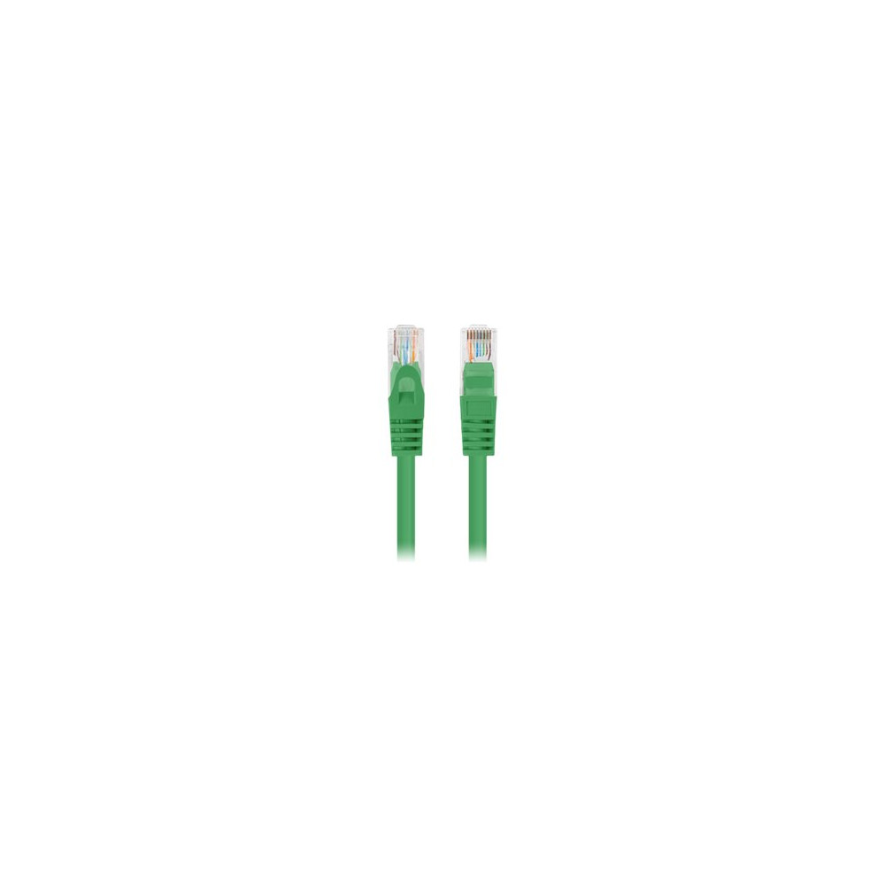 Produktbild för Lanberg patch-kabel - 3 m - grön, RAL 6024