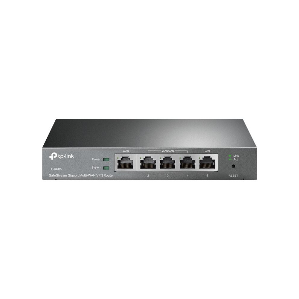 Produktbild för TP-Link SafeStream TL-ER605 V1.6 - router - skrivbordsmodell