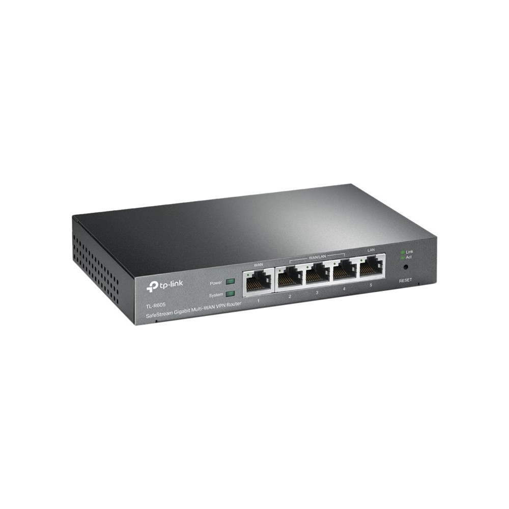 Produktbild för TP-Link SafeStream TL-ER605 V1.6 - router - skrivbordsmodell